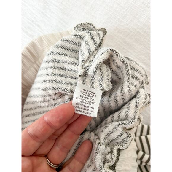 By the River | Striped Jogger Sweat Pants | Sz S - Picture 8 of 9